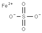 Ferrous sulphate dried 结构式