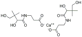 混旋泛酸钙 结构式
