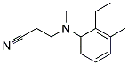 N-cyanoethyl-n-methyl-ethyl-m-toluidine 结构式