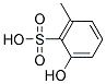 间甲酚磺酸 结构式