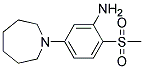 5-Azepan-1-yl-2-(methylsulphonyl)aniline 结构式