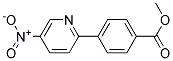 Methyl 4-(5-nitropyridin-2-yl)benzenecarboxylate 结构式