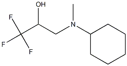 3-(环己基(甲基)氨基)-1,1,1-三氟丙-2-醇 结构式