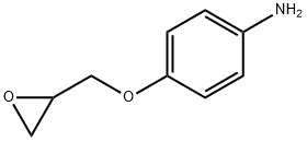 4-(Oxiran-2-ylmethoxy)aniline 结构式