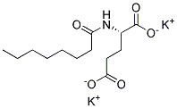 辛酰谷氨酸钾 结构式