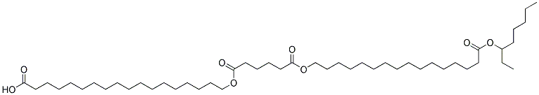 乙基己醇己二酸酯/棕榈酸酯/硬脂酸酯 结构式