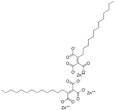 十五碳烯三羧酸锌 结构式