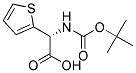 BOC-L-2-(2-噻吩基)甘氨酸 结构式