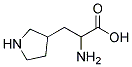 3-(3-Pyrrolidinyl)-DL-alanine 结构式