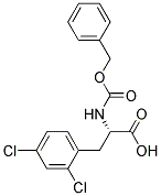 CBZ-2,4-DICHLORO-L-PHENYLALANINE 结构式