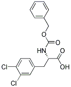 CBZ-3,4-DICHLORO-L-PHENYLALANINE 结构式