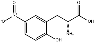 D-2-HYDROXY-5-NITRO-PHENYLALANINE 结构式