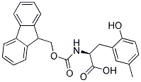 Fmoc-2-hydroxy-5-methyl-L-phenylalanine
 结构式