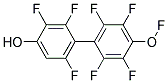 OCTAFLUORO-4,4'-BIPHENOL 95+% 结构式