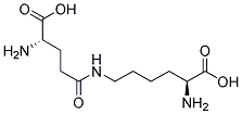 Lysine, gamma glutamyl, N epsilon
 结构式