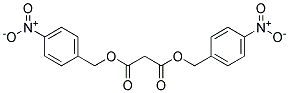 MALONIC ACID BIS(4-NITROBENZYL) ESTER 98+% 结构式