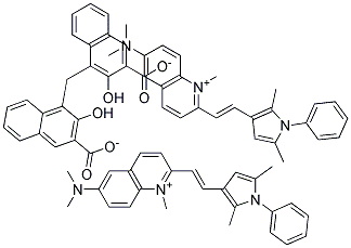 PYRVINIUM PAMOATE USP(CRM STANDARD) 结构式