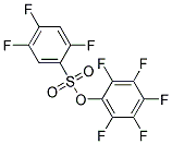 PENTAFLUOROPHENYL 2,4,5-TRIFLUORO-BENZENESULFONATE 97% 结构式