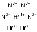 HAFNIUM NITRIDE 99% HFN F.W. 192.50 POWDER 结构式