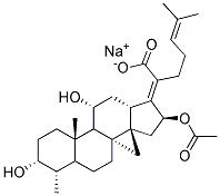 FUSIDIC ACID SODIUM SALT(REAGENT / STANDARD GRADE) 结构式