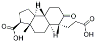 (3S,3AS,5AS,6R,9AS,9BS)-6-(2-CARBOXY-ETHYL)-3A,6-DIMETHYL-7-OXO-DODECAHYDRO-CYCLOPENTA[A]NAPHTHALENE-3-CARBOXYLIC ACID 结构式