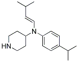 (4-ISOPROPYL-PHENYL)-((E)-3-METHYL-BUT-1-ENYL)-PIPERIDIN-4-YL-AMINE 结构式