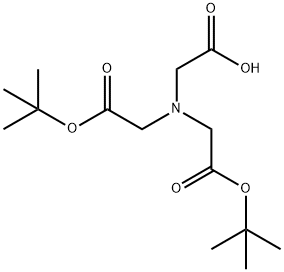 N,N-双[2-(叔丁氧基)-2-氧代乙基]甘氨酸 结构式