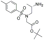 [((S)-2-AMINO-PROPYL)-(TOLUENE-4-SULFONYL)-AMINO]-ACETIC ACID TERT-BUTYL ESTER 结构式