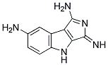 3-IMINO-3,4-DIHYDRO-PYRROLO[3,4-B]INDOLE-1,7-DIAMINE 结构式