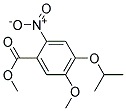 4-ISOPROPOXY-5-METHOXY-2-NITRO-BENZOIC ACID METHYL ESTER 结构式