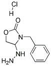 HYDRAZINOBENZYLOXAZOLIDINONE HYDROCHLORIDE 结构式