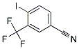 3-三氟甲基-4-碘苯腈 结构式