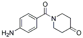 P-AMINOBENZOYL PIPERIDIN-4-ONE 结构式