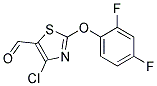 4-CHLORO-2-(2,4-DIFLUOROPHENOXY)-5-THIAZOLECARBOXALDEHYDE 结构式