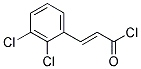 3-(2,3-DICHLOROPHENYL)-2-PROPENOYLHLORIDE 结构式