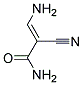 3-Amino-2-Cyanoacrylamide 结构式