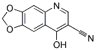 3-Cyano-4-Hydroxy-6,7-Methylenedioxyquinoline 结构式