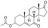 3-Hydroxyandrost-5-Ene-7,17-Dione Acetate 结构式