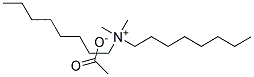 双辛烷基二甲基醋酸铵 结构式