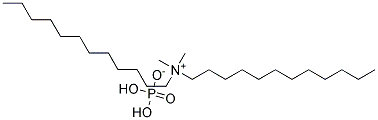 双十二烷基二甲基磷酸二氢铵 结构式