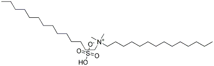 双十四烷基二甲基硫酸铵 结构式