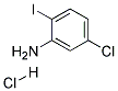 5-Chloro-2-IodoanilineHydrochloride 结构式