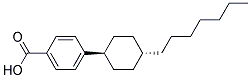 4-Trans(4-N-HeptylCyclohexyl)BenzoicAcid 结构式