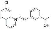 3-(2-(7-Chloro-1-Quinolinyl)Ethenyl)-A-Methyl Benzenemethanol 结构式