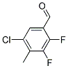 5-Chloro-2,3-difluoro-4-methylbenzaldehyde 结构式