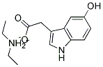 5-羟基吲哚-3-乙酸二乙基铵盐甲酸 结构式