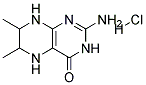 6,7-Dimethyl-5,6,7,8-tetrahydropterine, HCl 结构式