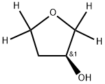 (S)-(+)-3-HYDROXYTETRAHYDROFURAN-D4 结构式