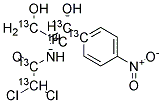 CHLORAMPHENICOL-13C6 结构式