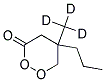 5-METHYL-D3-5-PROPYL-2-DIOXANONE 结构式